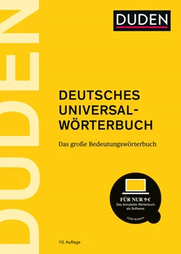 Abbildung von Dudenredaktion | Duden - Deutsches Universalwörterbuch | 10. Auflage | 2023 | beck-shop.de