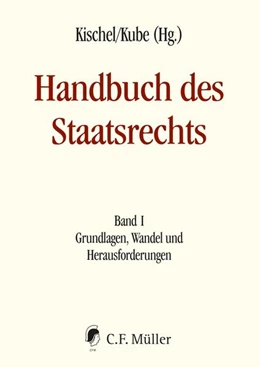 Abbildung von Augsberg / Kischel | Handbuch des Staatsrechts - Neuausgabe | 1. Auflage | 2023 | beck-shop.de
