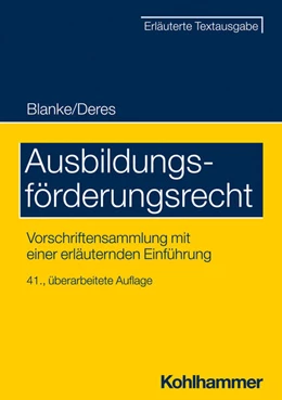 Abbildung von Deres | Ausbildungsförderungsrecht | 41. Auflage | 2023 | beck-shop.de