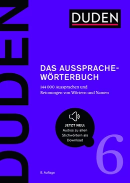 Abbildung von Kleiner / Knöbl | Duden - Das Aussprachewörterbuch | 8. Auflage | 2023 | beck-shop.de