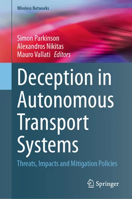 Abbildung von Parkinson / Nikitas | Deception in Autonomous Transport Systems | 1. Auflage | 2024 | beck-shop.de