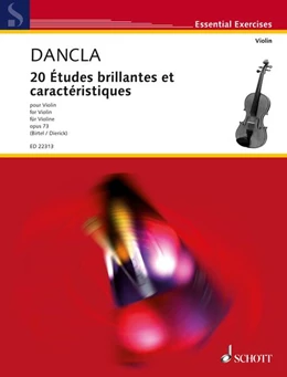 Abbildung von Dancla / Birtel | 20 Études brillantes et caractéristiques | 1. Auflage | 2023 | beck-shop.de