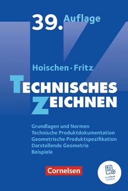 Abbildung von Fritz | Technisches Zeichnen (39., überarbeitete und aktualisierte Auflage) | 39. Auflage | 2024 | beck-shop.de