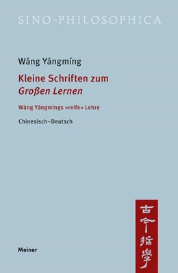 Abbildung von Wáng / Suter | Kleine Schriften zum »Großen Lernen« | 1. Auflage | 2024 | beck-shop.de
