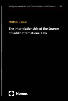 Abbildung von Lippold | The Interrelationship of the Sources of Public International Law | 1. Auflage | 2024 | beck-shop.de