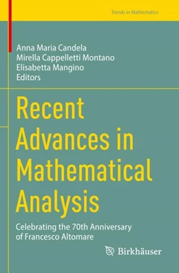 Abbildung von Candela / Cappelletti Montano | Recent Advances in Mathematical Analysis | 1. Auflage | 2024 | beck-shop.de