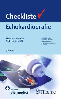 Abbildung von Schmidt / Böhmeke | Checkliste Echokardiografie | 6. Auflage | 2024 | beck-shop.de