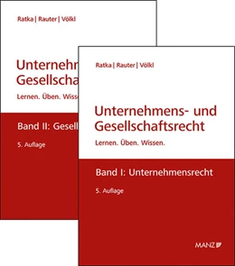 Abbildung von Ratka / Rauter | PAKET: Unternehmensrecht + Gesellschaftsrecht | 5. Auflage | 2024 | beck-shop.de