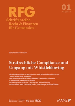 Abbildung von Schönborn / Morwitzer | Strafrechtliche Compliance und Umgang mit Whistleblowing | 1. Auflage | 2024 | beck-shop.de