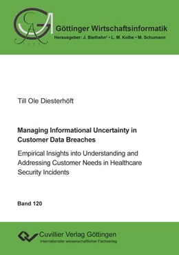 Abbildung von Managing Informational Uncertainty in Customer Data Breaches | 1. Auflage | 2024 | beck-shop.de