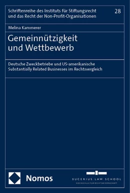 Abbildung von Kammerer | Gemeinnützigkeit und Wettbewerb | 1. Auflage | 2024 | 28 | beck-shop.de