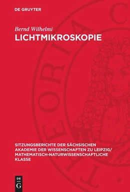 Abbildung von Wilhelmi | Lichtmikroskopie | 1. Auflage | 1991 | beck-shop.de