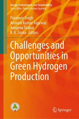 Abbildung von Singh / Agarwal | Challenges and Opportunities in Green Hydrogen Production | 1. Auflage | 2024 | beck-shop.de