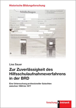 Abbildung von Lisa | Zur Zuverlässigkeit des Hilfsschulaufnahmeverfahrens in der BRD | 1. Auflage | 2024 | beck-shop.de