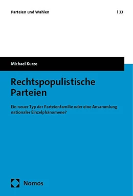 Abbildung von Kurze | Rechtspopulistische Parteien | 1. Auflage | 2024 | beck-shop.de