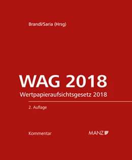 Abbildung von Saria | WAG 2018 2.Auflage | 2. Auflage | 2024 | beck-shop.de