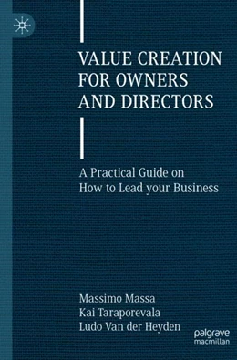 Abbildung von Massa / Taraporevala | Value Creation for Owners and Directors | 1. Auflage | 2024 | beck-shop.de