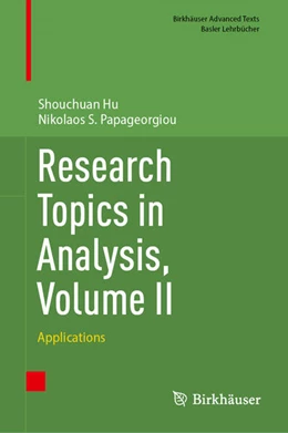 Abbildung von Hu / Papageorgiou | Research Topics in Analysis, Volume II | 1. Auflage | 2024 | beck-shop.de