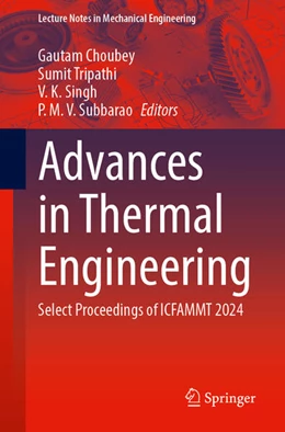 Abbildung von Choubey / Tripathi | Advances in Thermal Engineering | 1. Auflage | 2024 | beck-shop.de