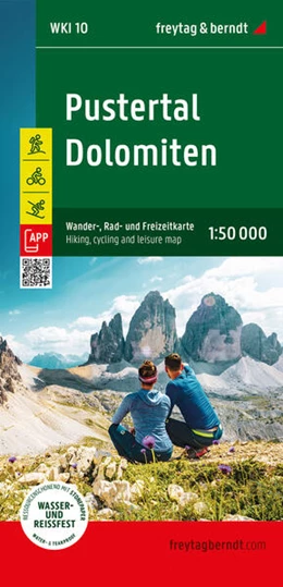 Abbildung von Freytag & Berndt | Pustertal - Dolomiten, Wander-, Rad- und Freizeitkarte 1:50.000, freytag & berndt, WKI 10 | 1. Auflage | 2024 | beck-shop.de