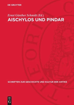 Abbildung von Schmidt | Aischylos und Pindar | 1. Auflage | 1981 | beck-shop.de