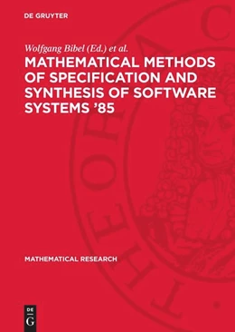 Abbildung von Jantke / Bibel | Mathematical Methods of Specification and Synthesis of Software Systems ¿85 | 1. Auflage | 1986 | beck-shop.de