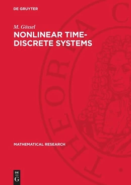 Abbildung von Gössel | Nonlinear Time-discrete Systems | 1. Auflage | 1982 | beck-shop.de