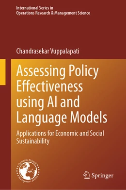Abbildung von Vuppalapati | Assessing Policy Effectiveness using AI and Language Models | 1. Auflage | 2024 | beck-shop.de
