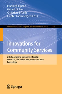Abbildung von Phillipson / Eichler | Innovations for Community Services | 1. Auflage | 2024 | beck-shop.de