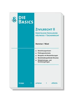 Abbildung von Hemmer / Wüst | Basics Zivilrecht II | 11. Auflage | 2024 | beck-shop.de