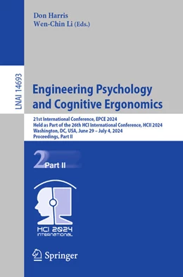 Abbildung von Harris / Li | Engineering Psychology and Cognitive Ergonomics | 1. Auflage | 2024 | beck-shop.de