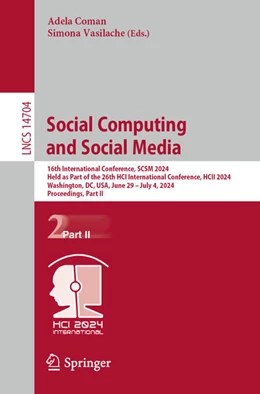 Abbildung von Coman / Vasilache | Social Computing and Social Media | 1. Auflage | 2024 | beck-shop.de
