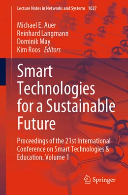 Abbildung von Auer / Langmann | Smart Technologies for a Sustainable Future | 1. Auflage | 2024 | beck-shop.de