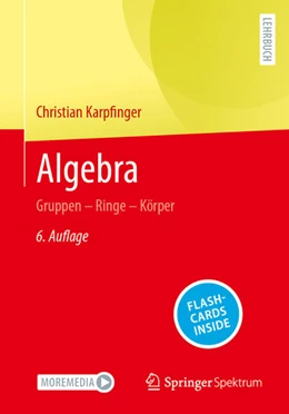 Abbildung von Karpfinger | Algebra | 6. Auflage | 2024 | beck-shop.de