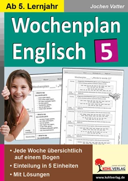 Abbildung von Vatter | Wochenplan Englisch 5 | 1. Auflage | 2022 | beck-shop.de