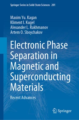 Abbildung von Yu. Kagan / I. Kugel | Electronic Phase Separation in Magnetic and Superconducting Materials | 1. Auflage | 2024 | beck-shop.de