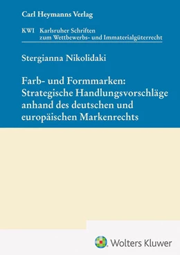 Abbildung von Nikolidaki | Farb- und Formmarken | 1. Auflage | 2024 | beck-shop.de