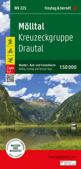 Abbildung von Freytag & Berndt | Mölltal, Wander-, Rad- und Freizeitkarte 1:50.000, freytag & berndt, WK 225 | 1. Auflage | 2024 | beck-shop.de