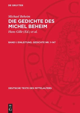 Abbildung von Gille / Beheim | Einleitung. Gedichte Nr. 1–147 | 1. Auflage | 1968 | beck-shop.de