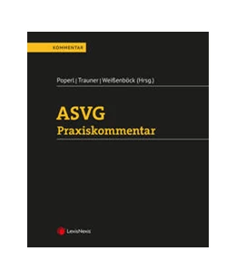 Abbildung von Poperl / Trauner | ASVG Praxiskommentar | 78. Auflage | 2024 | beck-shop.de