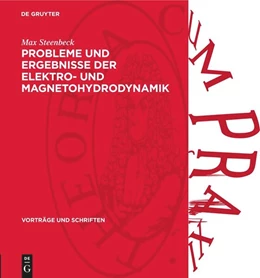 Abbildung von Steenbeck | Probleme und Ergebnisse der Elektro- und Magnetohydrodynamik | 1. Auflage | 1961 | beck-shop.de