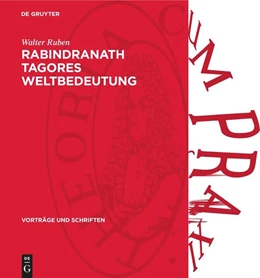 Abbildung von Ruben | Rabindranath Tagores Weltbedeutung | 1. Auflage | 1962 | beck-shop.de