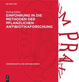 Abbildung von Köhler | Einführung in die Methoden der pflanzlichen Antibiotikaforschung | 1. Auflage | 1956 | 13 | beck-shop.de