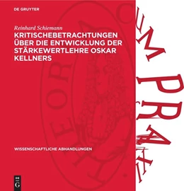 Abbildung von Schiemann | Kritischebetrachtungen über die Entwicklung der Stärkewertlehre Oskar Kellners | 1. Auflage | 1958 | 31 | beck-shop.de