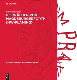 Abbildung von Passarge | Die Wälder von Magdeburgerforth (NW-Fläming) | 1. Auflage | 1956 | 18 | beck-shop.de