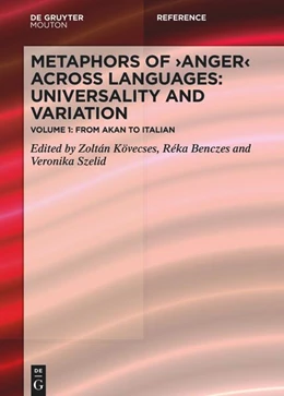 Abbildung von Kövecses / Benczes | Metaphors of ANGER across Languages: Universality and Variation | 1. Auflage | 2024 | 8.1 | beck-shop.de