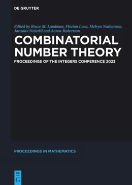 Abbildung von Landman / Luca | Combinatorial Number Theory | 1. Auflage | 2025 | beck-shop.de