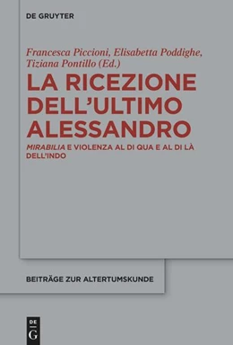Abbildung von Piccioni / Poddighe | La ricezione dell’ultimo Alessandro | 1. Auflage | 2024 | 417 | beck-shop.de