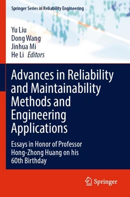 Abbildung von Liu / Wang | Advances in Reliability and Maintainability Methods and Engineering Applications | 1. Auflage | 2024 | beck-shop.de