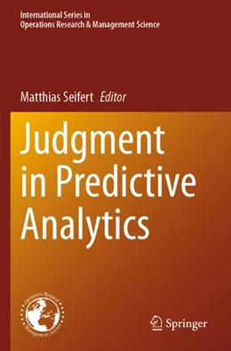 Abbildung von Seifert | Judgment in Predictive Analytics | 1. Auflage | 2024 | 343 | beck-shop.de